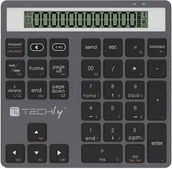 Klawiatury - Techly Klawiatura numeryczna bezprzewodowa z kalkulatorem BT/RF USB - miniaturka - grafika 1