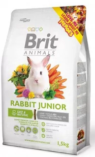 Animals Brit Rabbit Junior Complete 0,3 kg 10557 - Karma dla gryzoni - miniaturka - grafika 1