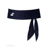 Czapki i chusty sportowe damskie - Bandana Babolat TIE HEADBAND czarna - miniaturka - grafika 1