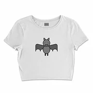 Koszulki i topy damskie - Bona Basics, Damski T-shirt basic, z nadrukiem cyfrowym, 100 bawełny, biały, swobodny, damski top, rozmiar: S, biały, S - miniaturka - grafika 1