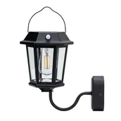 Lampy ogrodowe - Inspire Lampa solarna Alcudia czarna 3 w 1 IP44 LED - miniaturka - grafika 1