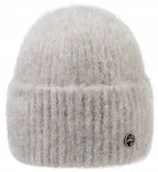Czapki damskie - Zimowa Czapka Damska Dziana Ciepła Wełna WOOLK - miniaturka - grafika 1