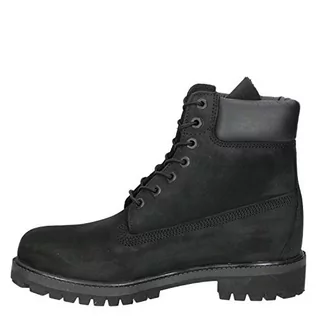 Półbuty męskie - Timberland Heritage męskie buty sznurowane premium 15 cm, Czarny nubuk, 39 EU - grafika 1