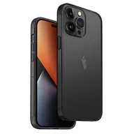 Etui i futerały do telefonów - UNIQ etui Air Fender iPhone 14 Pro 6,1" szary/smoked grey tinted - miniaturka - grafika 1