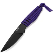 Noże - ANV Knives P100 - SLEIPNER, CERAKOTE CZARNY, PARACORD FIOLETOWY ANVP100-045 - miniaturka - grafika 1
