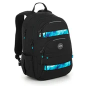 Plecaki szkolne i tornistry - Plecak młodzieżowy czarny Topgal VIKI 25037 - miniaturka - grafika 1