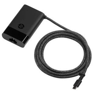 Zasilacz sieciowy HP 65W 671R2AA USB-C Czarny - Zasilacze do laptopów - miniaturka - grafika 1
