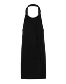 Odzież robocza - Fartuch gastronomiczny z regulacją czarny - miniaturka - grafika 1