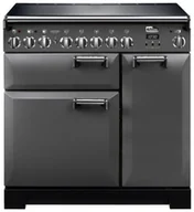 Kuchenki elektryczne - Kuchnia z płytą indukcyjną FALCON Leckford Deluxe 90 Szary chrom - miniaturka - grafika 1