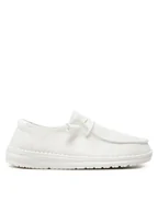 Półbuty damskie - Hey Dude Półbuty Wendy Slub Canvas 40063-100 Biały - miniaturka - grafika 1