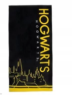 Okrycia kąpielowe dla dzieci - DUŻY Ręcznik plażowy 70x140 Harry Potter Hogwarts bawełniany Oryginalny - miniaturka - grafika 1