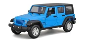 Samochody i pojazdy dla dzieci - MAISTO Jeep Wrangler Unlimited 2015 1/24 31268 BU - miniaturka - grafika 1