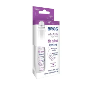 BROS AMARIS ROLL-ON DLA DZIECI ŁAGODZĄCY UKĄSZENIA 15ML - Zwalczanie i odstraszanie szkodników - miniaturka - grafika 1