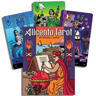 Allcento Tarot, karty do wróżenia - karty - Ezoteryka - miniaturka - grafika 1