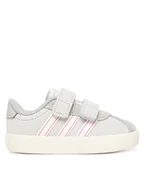 Buty dla chłopców - adidas Sneakersy VL Court 3.0 Shoes JP7878 Szary - miniaturka - grafika 1