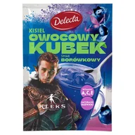 Kisiel - Delecta Kleks Owocowy Kubek Kisiel smak borówkowy 30 g - miniaturka - grafika 1
