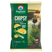 Chipsy - Przysnacki Chipsy cebulka dymka 130 g - miniaturka - grafika 1