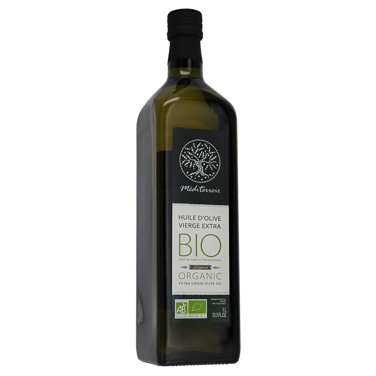 BIO oliwa extra virgin z Tunezji 1L intensywnie owocowy