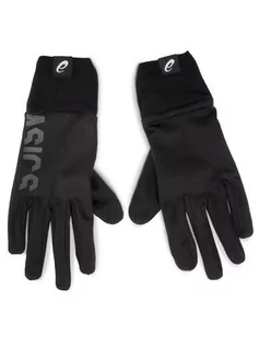 Rękawiczki - Asics Rękawiczki Męskie Running Gloves 3013A033 Czarny - grafika 1