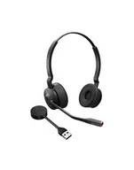 Słuchawki - Jabra Engage 55 SE - USB-A UC Convertible black, mono, USB-A, UC, with charging station - miniaturka - grafika 1