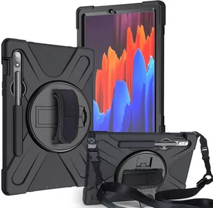 D-Pro 360 Etui z uchwytem na rękę i paskiem na ramię Samsung Galaxy Tab S7/S8 11" - Etui do tabletów - miniaturka - grafika 1