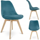 Krzesła - Krzesło Skandynawskie do Kuchni salonu Jadalni - miniaturka - grafika 1