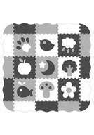 Rolnictwo i przemysł - Mata piankowa 32x32 czarno-biała - miniaturka - grafika 1