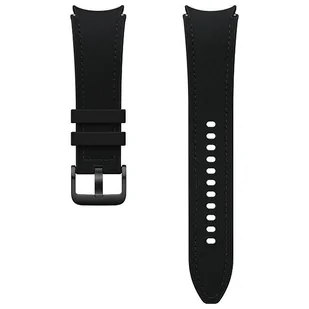 Pasek z ekoskóry do Samsung Galaxy Watch 6 / Samsung Galaxy Watch 6 Classic - czarny - Akcesoria do smartwatchy - miniaturka - grafika 2