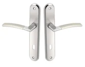 Klamki - Kuchinox klamki Klamka LUXOR do drzwi wewnętrznych na szyldzie długim na klucz KLU_111A KLU_111A - miniaturka - grafika 1