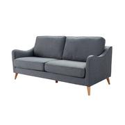 Sofy i kanapy - Dekoria.pl Sofa Venuste denim blue/brown 3-os. 193 x 90 x 90 cm Dekoria.pl - miniaturka - grafika 1