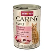 Mokra karma dla kotów - animonda Carny mokra karma dla kota dorosłego 6x400 g Indyk, kurczak i krewetki - miniaturka - grafika 1