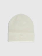 Czapki dla dzieci - 4F Czapka beanie dziecięca - biała Uniwersalny - miniaturka - grafika 1