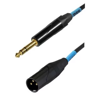 Kabel SSQ JSXM2 Jack stereo 6.3 mm - XLR męski 2 m - Kable - miniaturka - grafika 1