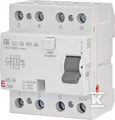 Bezpieczniki elektryczne - Wyłącznik różnicowoprądowy EFI-P4 A 16/0.3 - miniaturka - grafika 1