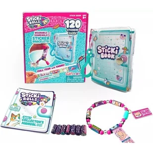 Sticki Rolls: Bransoletka z naklejkami i notatkami - Biżuteria dla dzieci - miniaturka - grafika 1