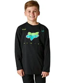 Odzież motocyklowa - Fox Yth Rkane Ls Tee Black - miniaturka - grafika 1
