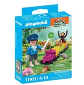 Figurki dla dzieci - Playmobil Zestaw Z Figurkami Animals & Friends 71951 Wycieczka Lokomotywą - miniaturka - grafika 1