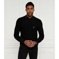 Swetry męskie - BOSS ORANGE Sweter Anion_S Regular Fit z dodatkiem kaszmiru - miniaturka - grafika 1