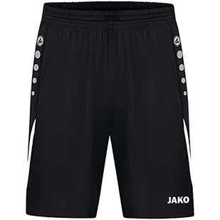 JAKO Damskie spodnie sportowe Challenge spodnie sportowe Challenge czarno-biały 38-40 - Spodnie damskie - miniaturka - grafika 1