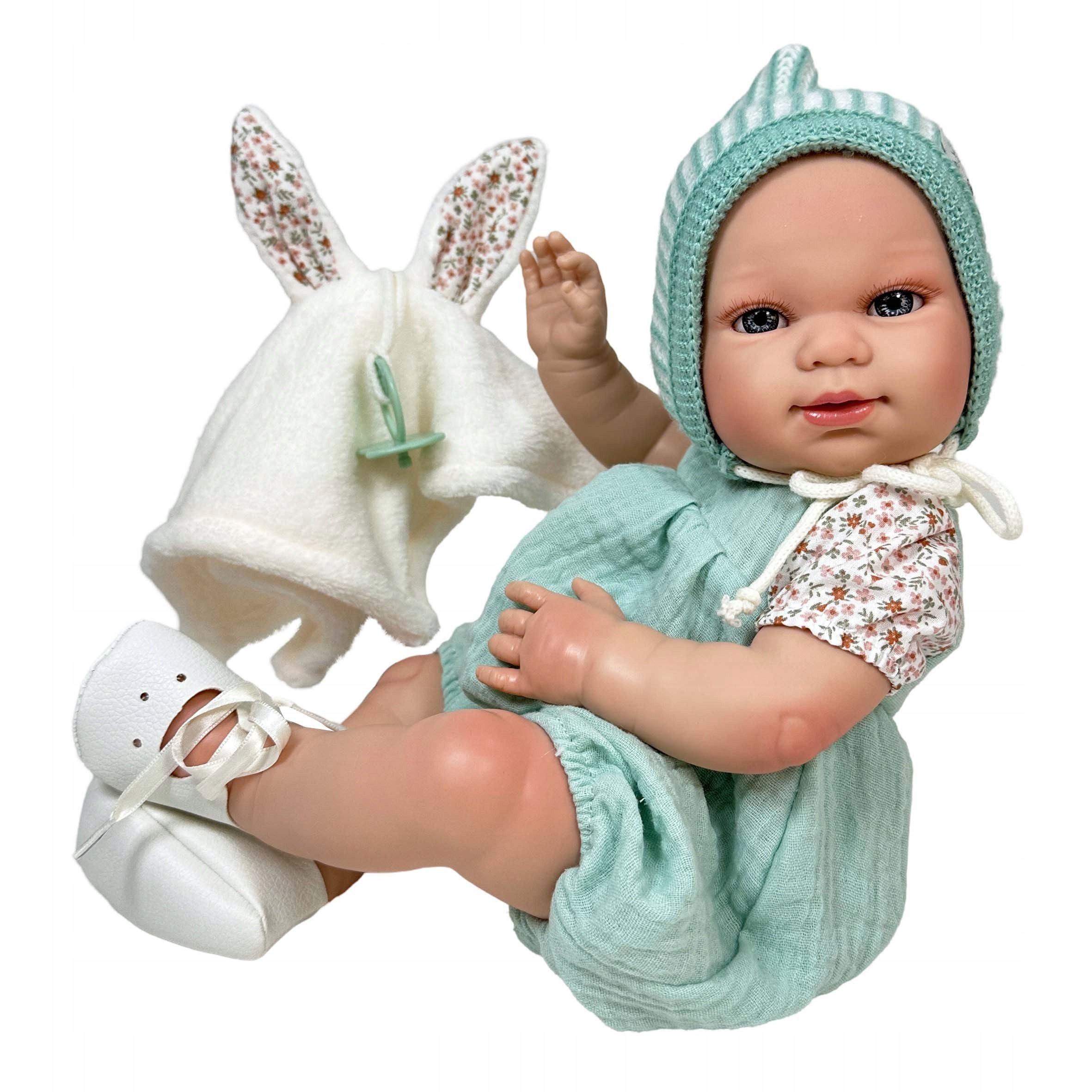 Nines Pachnąca Lalka Hiszpańska Anatomiczna Można Kąpać 37 CM Reborn 3642