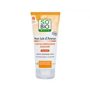 So Bio etic jedwabisty krem do mycia twarzy z mlekiem oślim, 150 ml - Kremy oczyszczające - miniaturka - grafika 1