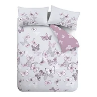 Pościel - Pościel z motywem motyli Catherine Lansfield, 200x200 cm - miniaturka - grafika 1