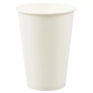 Kubki papierowe białe (10 szt.) - Dekoracje i nakrycia stołu na imprezę - miniaturka - grafika 1