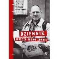 Biografie i autobiografie - Tadeusz Sobolewski Dziennik Jeszcze jedno zdanie - miniaturka - grafika 1
