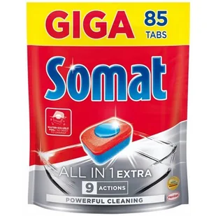 Somat All in 1 Extra Tabletki Zmywarki Giga 85szt - Środki do zmywarek - miniaturka - grafika 1