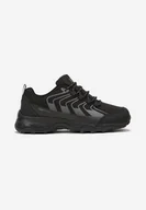 Moda i Uroda OUTLET - Czarne Buty Sportowe Soft Shell Sznurowane Neluisa - miniaturka - grafika 1