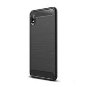 Etui i futerały do telefonów - Carbon Case elastyczne etui pokrowiec Xiaomi Redmi 7A czarny - miniaturka - grafika 1