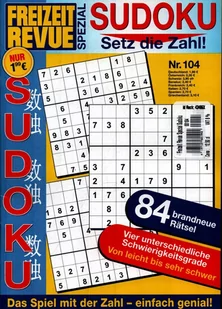 Freizeit Revue Spezial Sudoku [DE] - Czasopisma - miniaturka - grafika 1