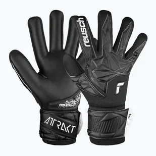 Rękawice bramkarskie Reusch Attrakt Infinity NC black - Piłka nożna - miniaturka - grafika 1