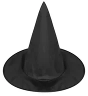 Dodatki do strojów karnawałowych - Kapelusz czarownicy czarny - miniaturka - grafika 1